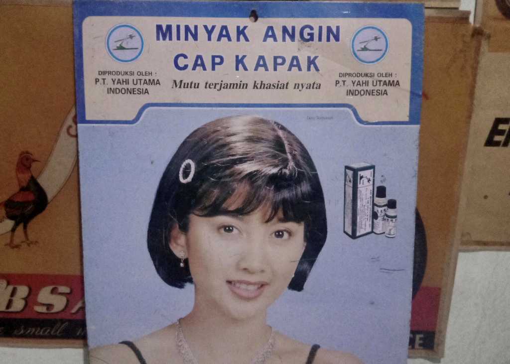 Iklan seng minyak kapak
