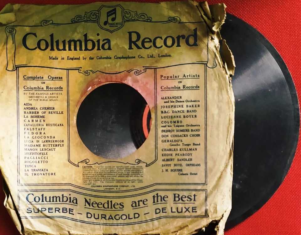 Piringan Hitam Columbia Needles are the best - superbe duragold de luxe