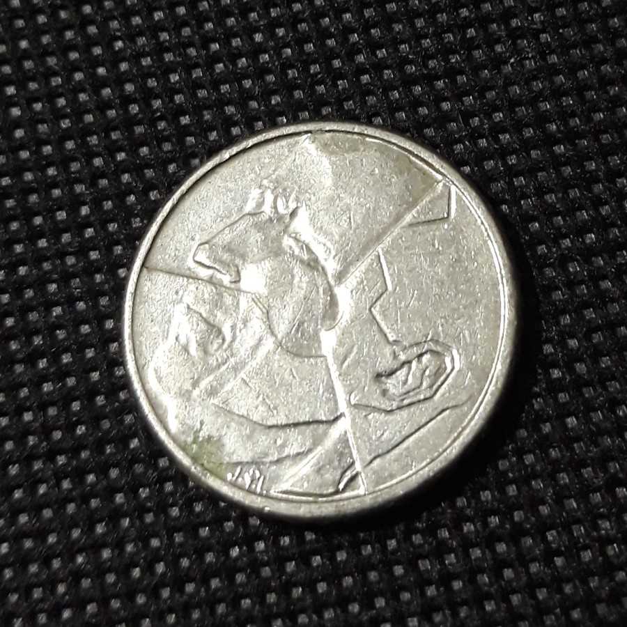 Belgia ( Belgium ) - 50 Francs 1987 " BELGIE " : Koin / Asing / Kuno