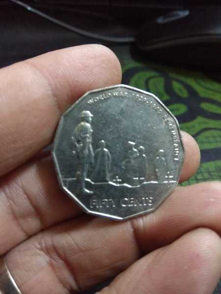 A1110 Australia 50 Cent tahun 2005 Commemorative Sesuai Foto