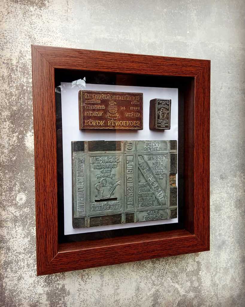 Plat cap Rokok Lawas