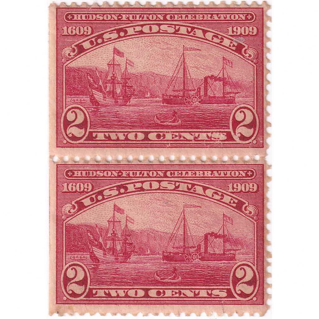 Prangko United States 1909 - Hudson-Fulton Celebration Issue Pair