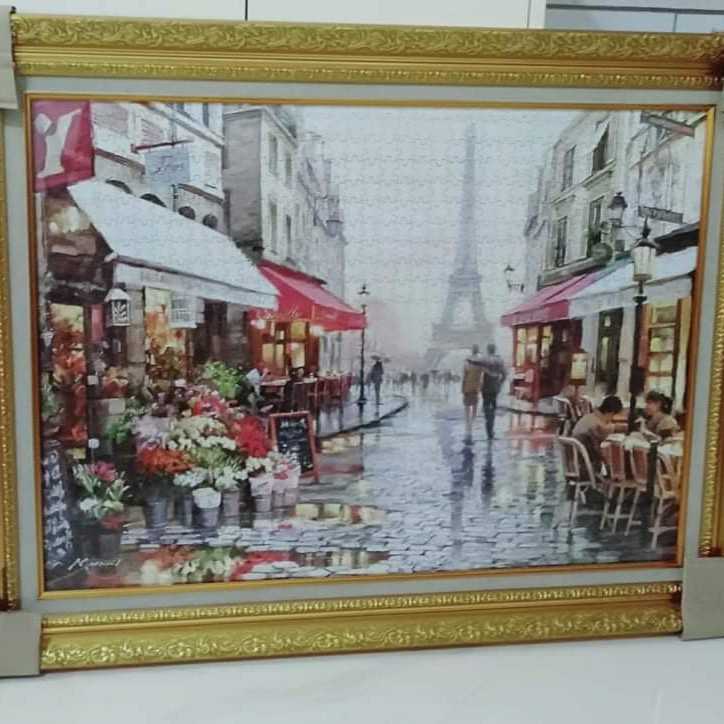 Framed Puzzle Paris