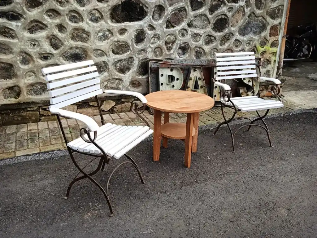 Set kursi Taman Vintage