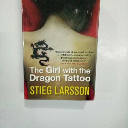 Novel The girl with the dragon tatto ; several cuts above most thrillers,intelligent.
