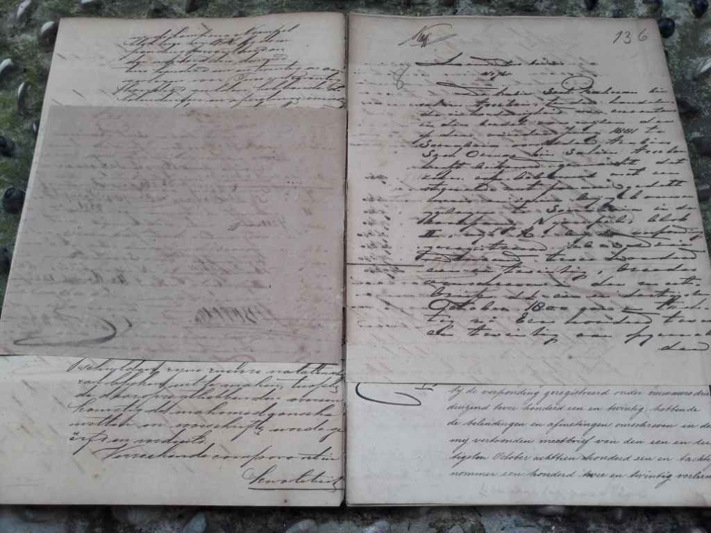 No Reg 136 Surat Tanah Sertifikat Tanah Tahun 1882