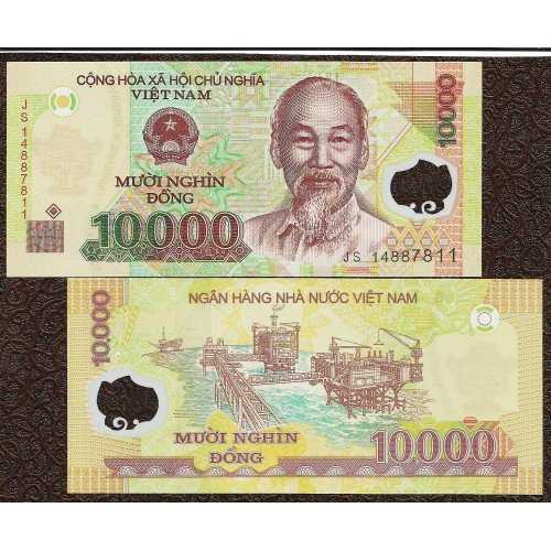 BL 258 1 Pcs Vietnam 10000 10 000 Dong Polymer UNC