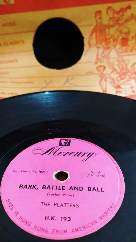 Piringan Hitam Bark, Battle And Ball - The Platters