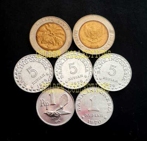 Paket uang kuno 2017 rupiah koin mahar pernikahan