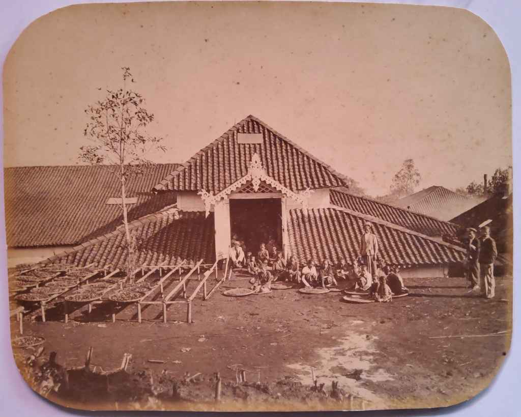 Foto Antik / Foto Kuno; estimasi tahun 1870-an; ukuran 24,5cm x 19cm