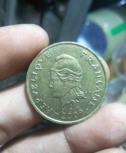 A 2194 Koin Kuno Francaise 100 Francs Tahun 2009 Kondisi Sesuai Gambar