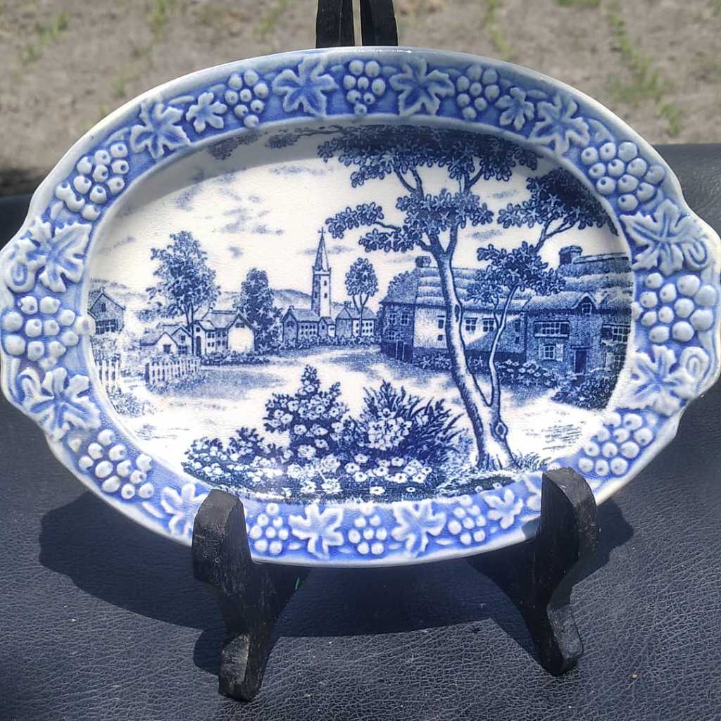 Baki biru putih timbull 18 cm