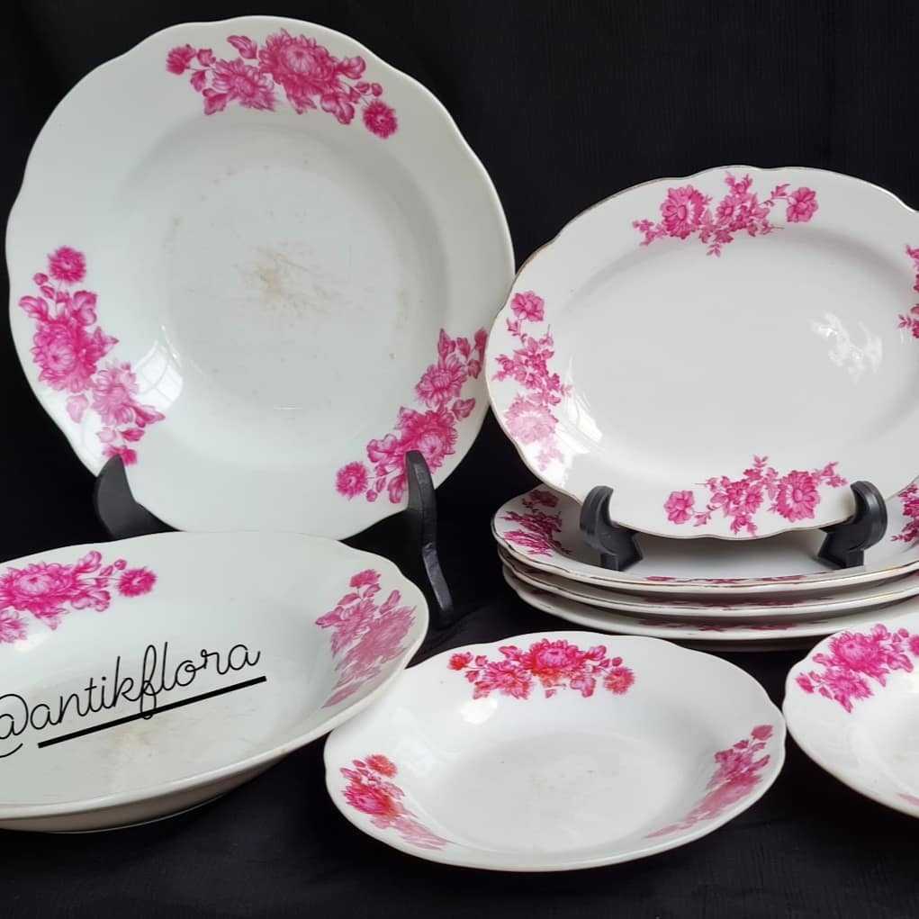 Piring Keramik Vintage China