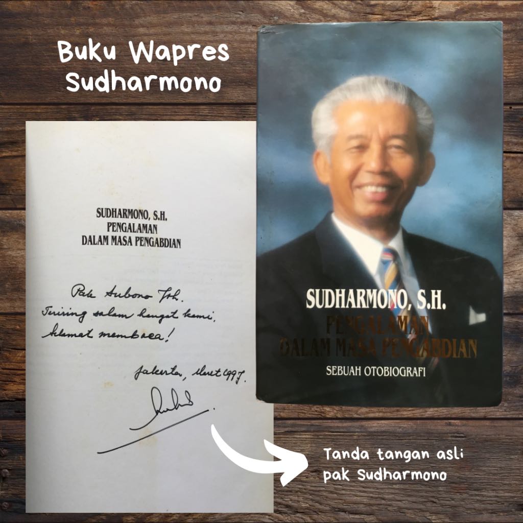 Buku Sudharmono,S.H.: Pengalaman dalam Masa Pengabdian