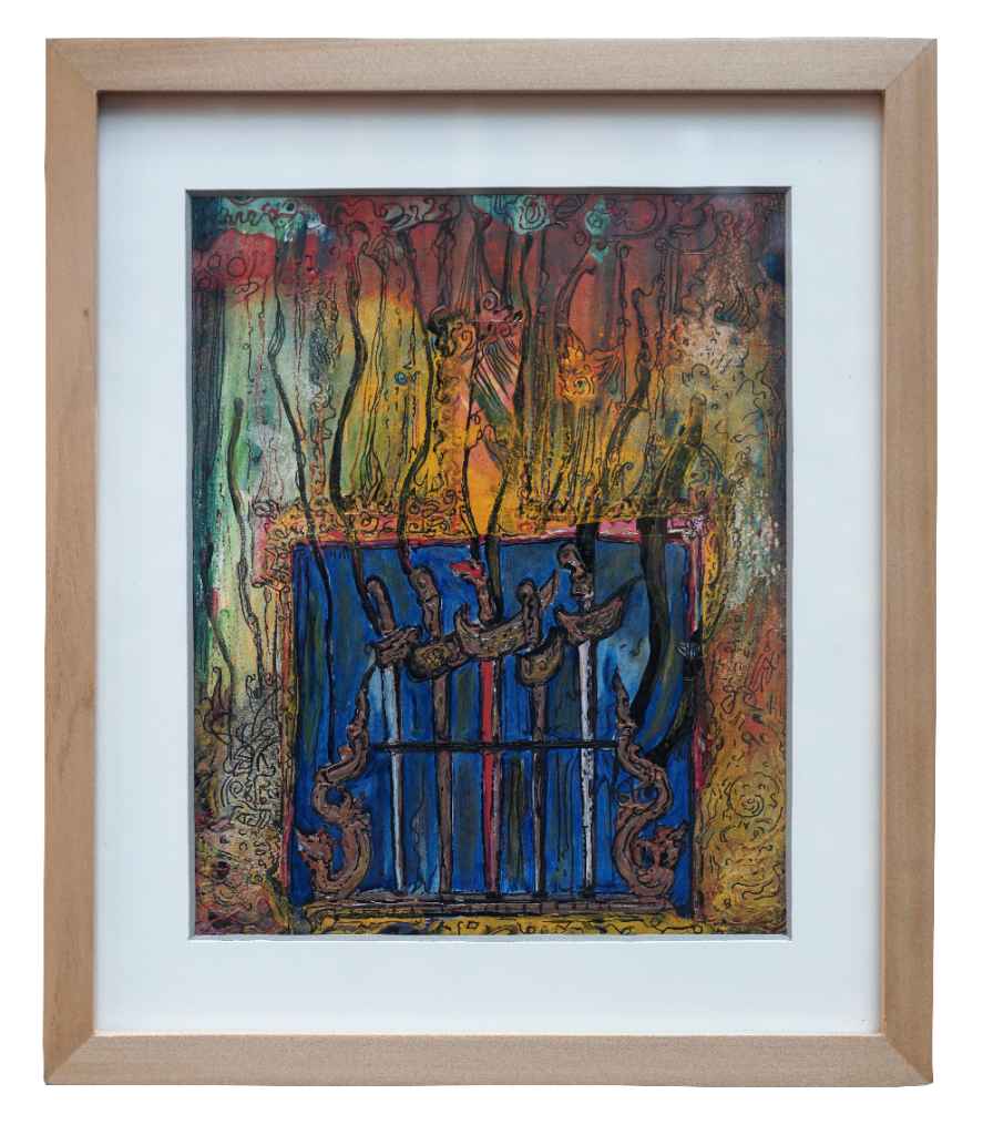 Lukisan Karya Nasirun #4 Carangan 2020 Leces [A011]