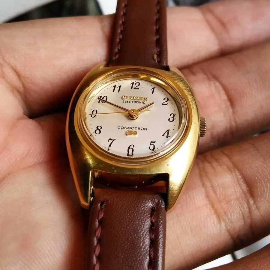 Jam Tangan Antik Citizen Cosmotron 