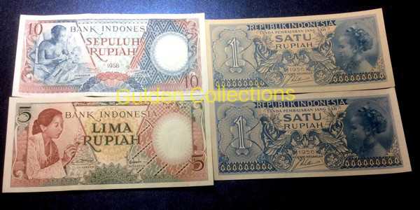 paket uang kuno mahar pernikahan 17 rupiah tahun 2017 10p 5 p 1x2b