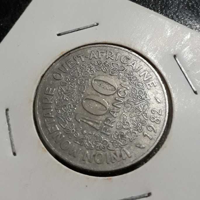 Afrika Barat ( West African States ) - 100 Francs 1982 : Koin / Asing