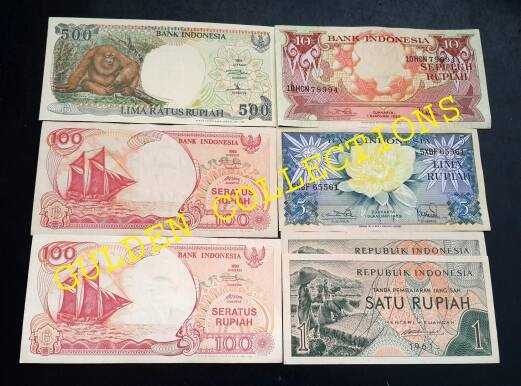 Paket uang kuno 717 rupiah kertas mahar pernikahan