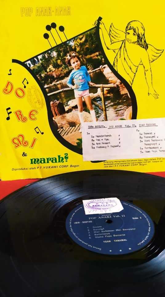 Piringan Hitam Joan Tanama - Pop Anak - Anak