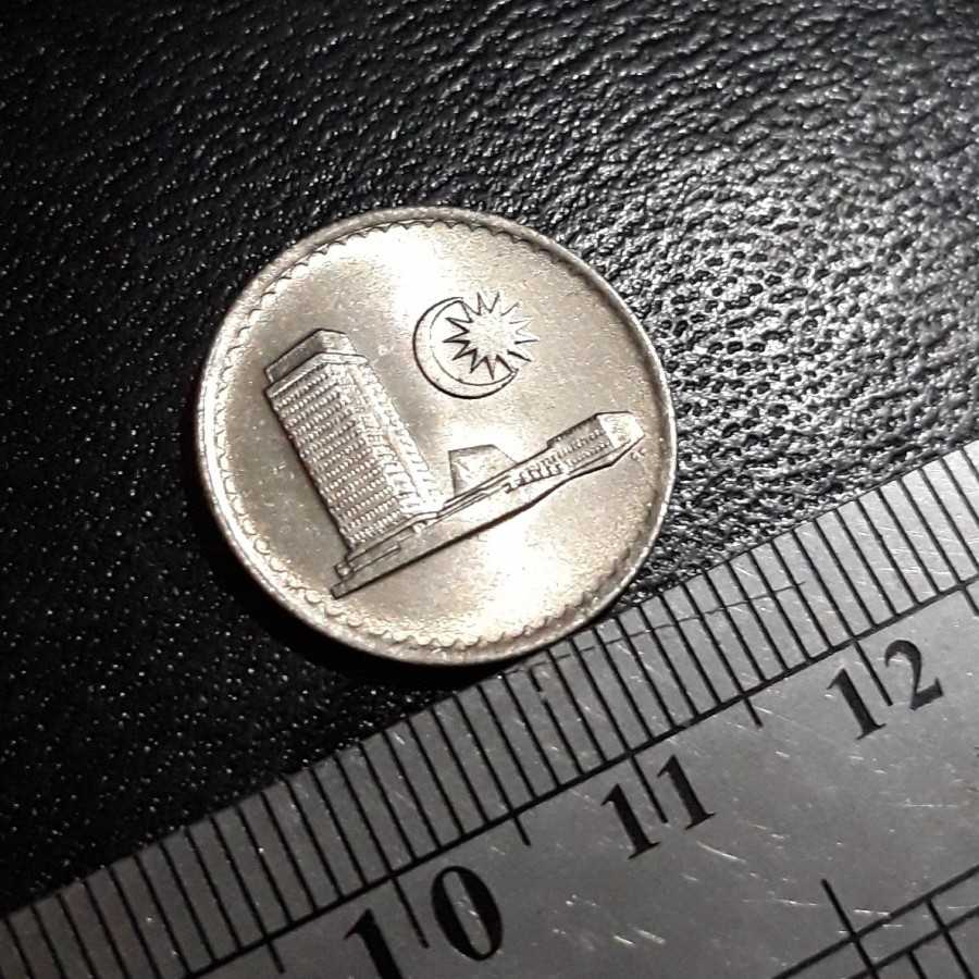 Malaysia - 10 Cents 1981 : Koin / Asing / Uang Kuno