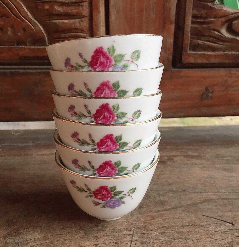 Mangkok Keramik Vintage