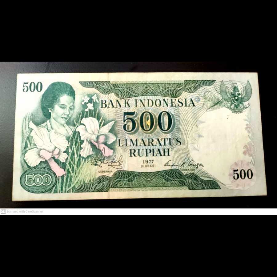 Indonesia 500 Rupiah 1977 VF