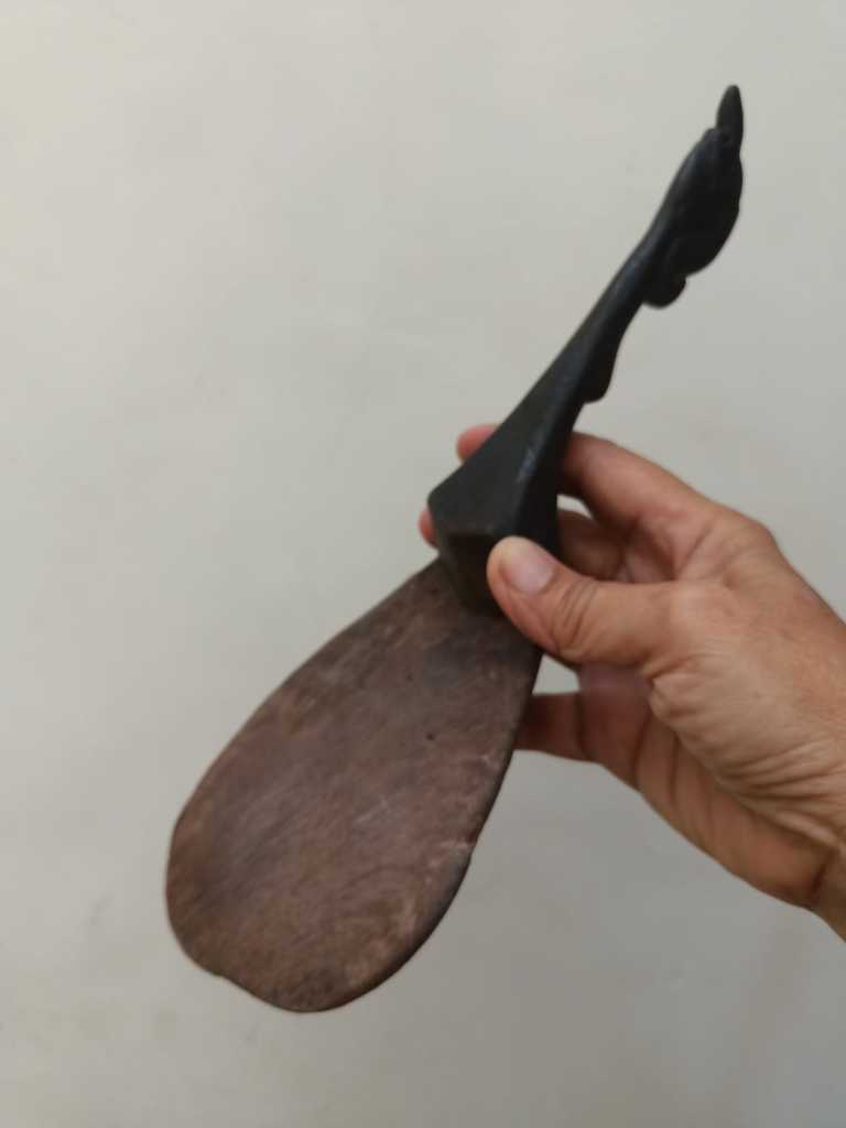 Centong Nasi Motf Arya Sengkuni - Kayu Jati Lawasan