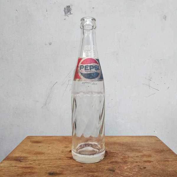 Barang Jadul Botol Minuman Pepsi Cola King Size Lawas Antik