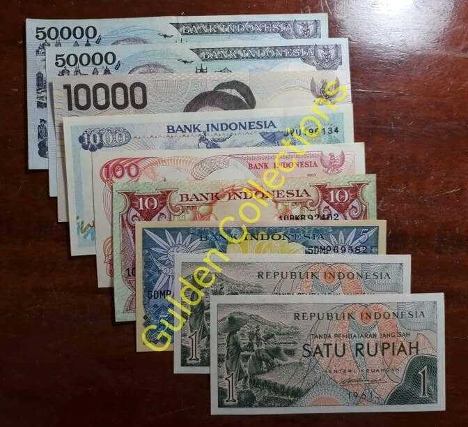 Paket Uang Kuno Mahar Pernikahan 111117 Rupiah Kertas