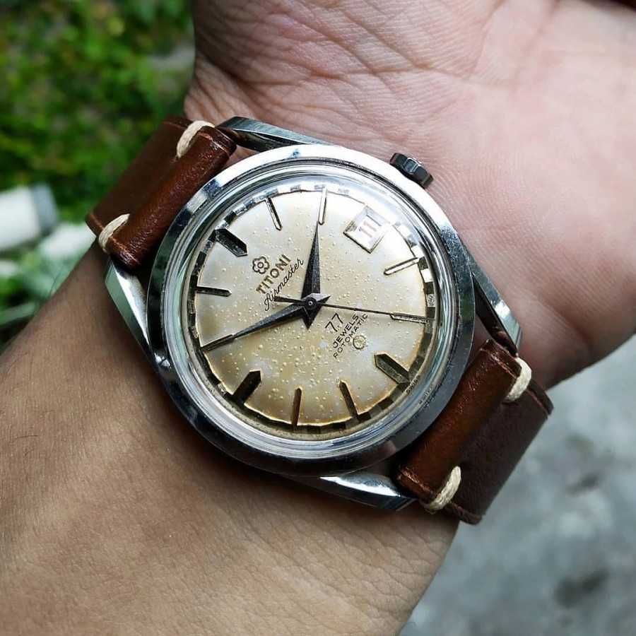 Jam Tangan Titoni 77 Jewels Airmaster Rotomatic
