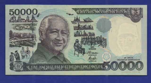 Indonesia 50000 Rupiah 1995/1998