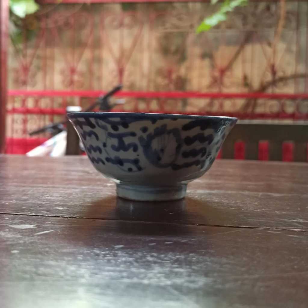 Mangkok Keramik China Vintage