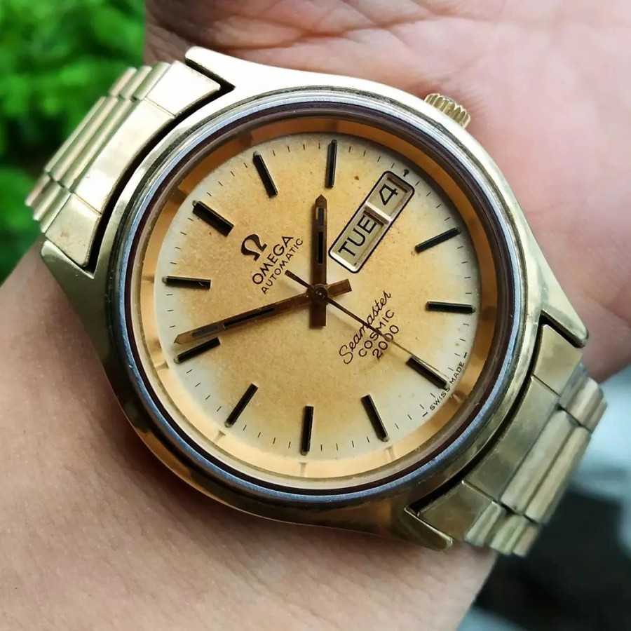 Tangan Omega Seamaster Cosmic 2000 goldk