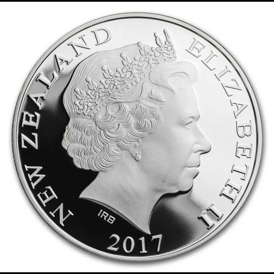 Koin Perak Rakiura tokoeka New Zealand 1 Dollar 2017 LIMITED EDITIONS