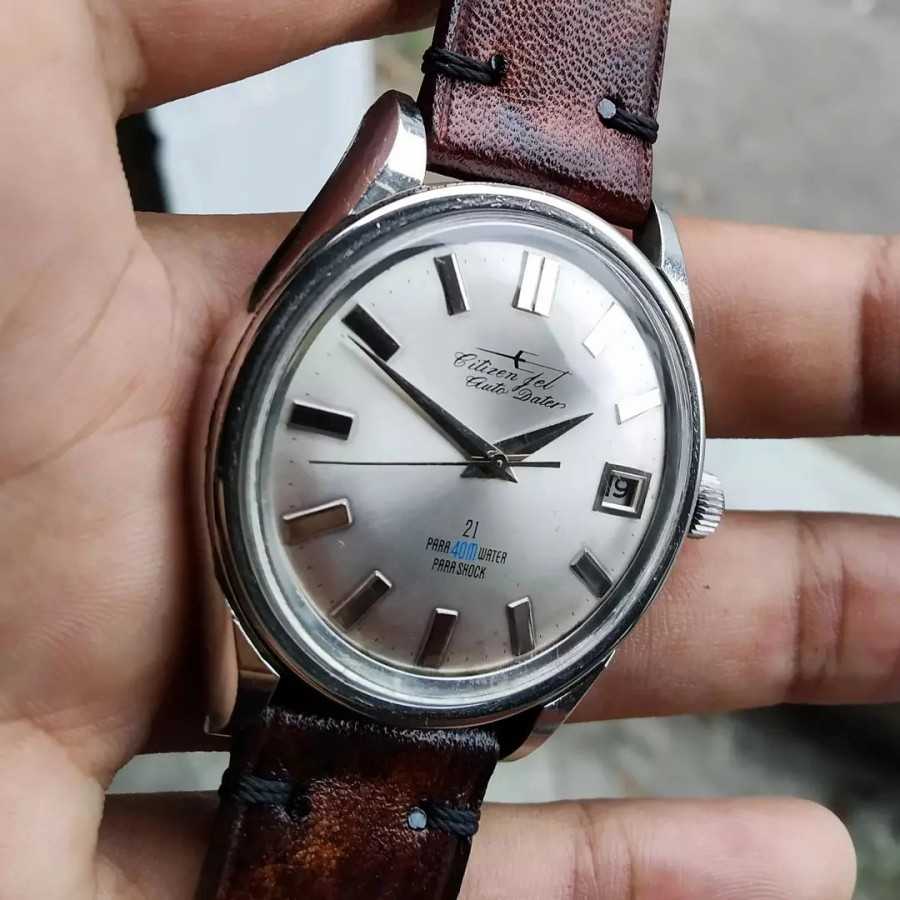 Jam Tangan Citizen Jet Autodater para 40m water parashick