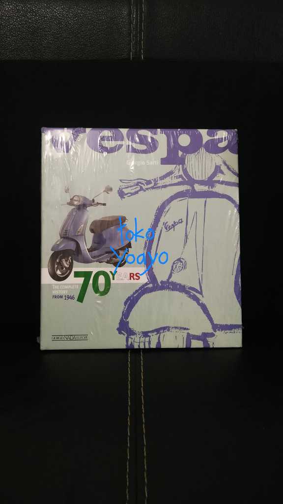 Buku Vespa 70 thn (buku impor)