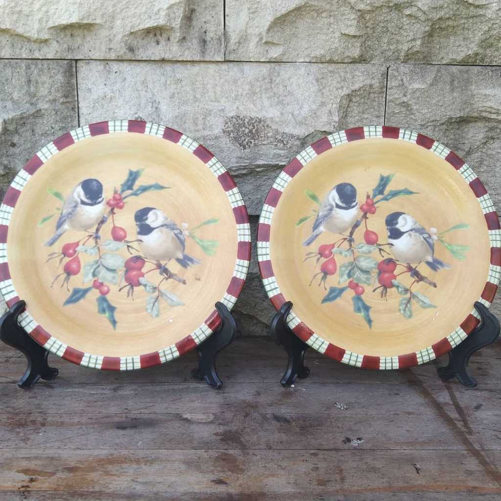 Piring Porcelain Vintage