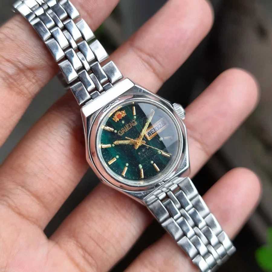 Jam tangan orient crystal 21 jewels sale