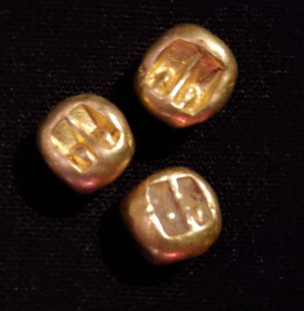 Uang Emas 1 massa Era syailendra abad VII-IX  (M 0001)