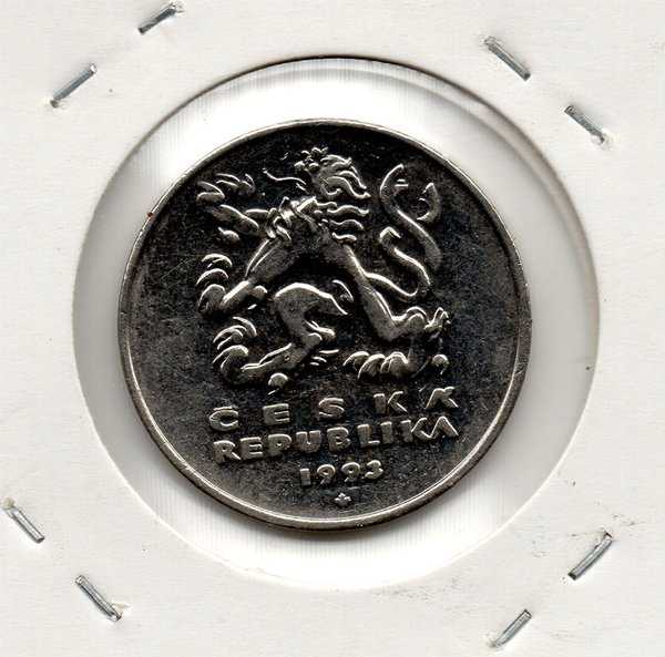 X 442 Ceska Republik 5 Kc Tahun 1993