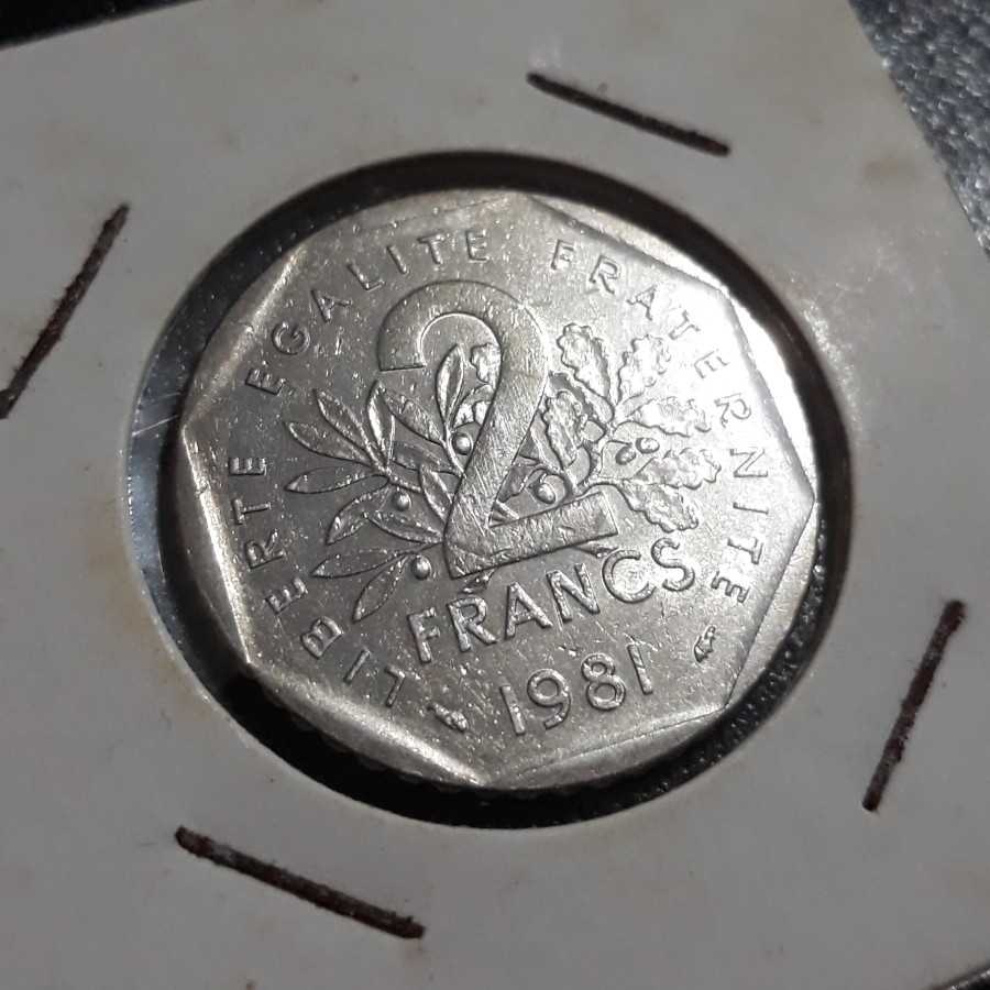 Perancis ( France ) - 2 Francs 1981 : Koin / Asing / Kuno