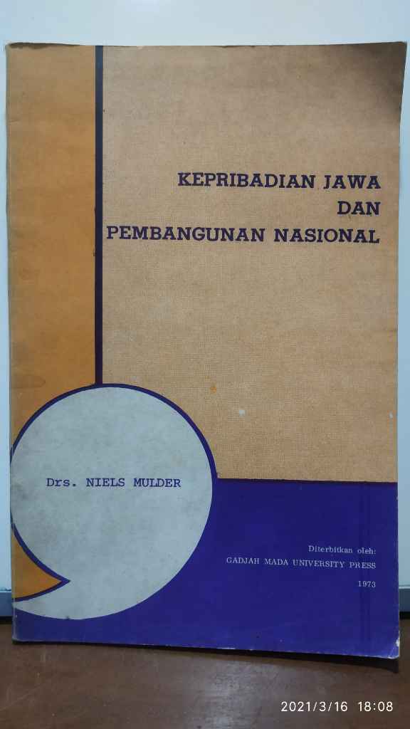 KEPRIBADIAN JAWA DAN PEMBANGUNAN NASIONAL