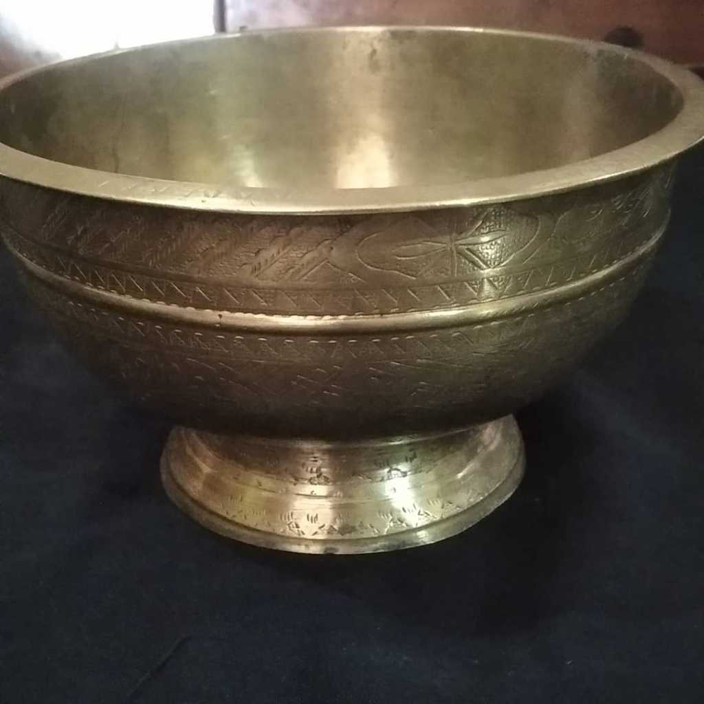 Bokor lebar 17 cm tggi 10 cm