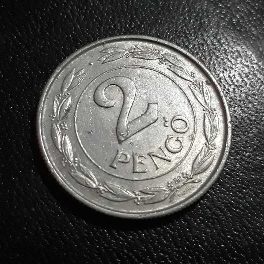Hongaria ( Hungary ) - 2 Pengo 1941 " FLAT 2 " : Koin / Asing / Kuno