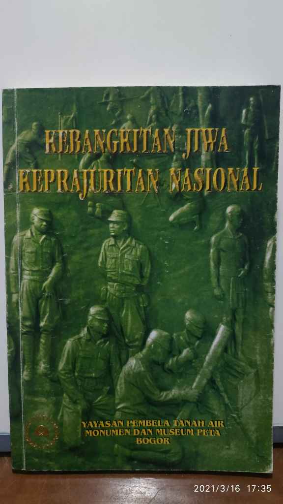 Buku KEBANGKITAN JIWA KEPRAJURITAN NASIONAL
