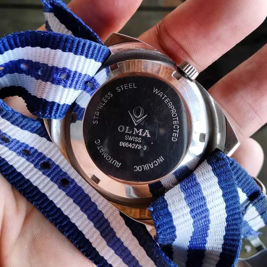 Olma automatic 2024 watch 25 jewels