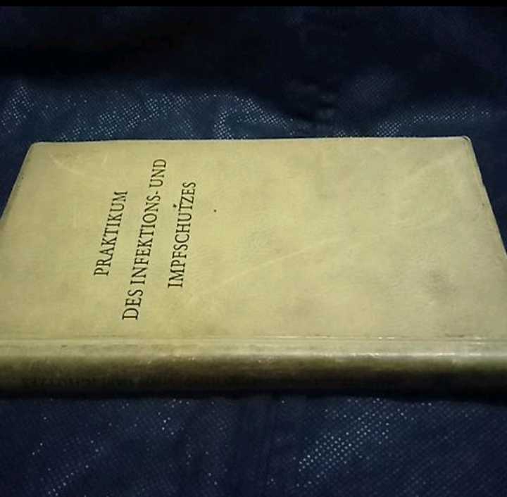 Buku Jerman 1975 - PRAKTIKUM DES INFEKTIONS UND IMPFSCHUTZES ( MAGANG DALAM PERLINDUNGAN INFEKSI DAN VAKSINASI ) - Terbitan BERLIN