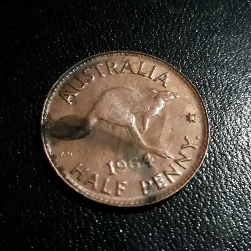 Australia - Half Penny 1964 (p) : Koin / Asing / Kuno