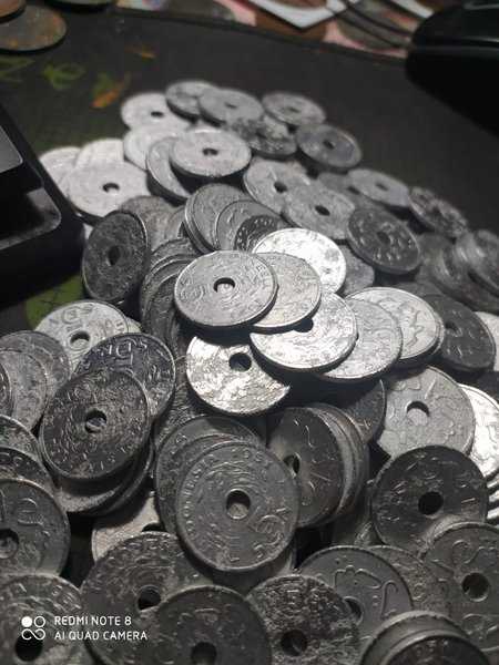 A2583 Per 1 Keping Koin Kuno 5 Cent Sudah Dibersihkan Krn Jelek kotor